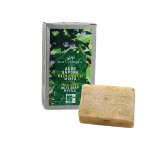 Organiczne kojące mydło w kostce z mirtu 100g